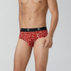 Modal Prints For You Briefs Lovestruck Red