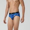 Shuffle Modal Briefs For Men Prism Blue -  XYXX Crew