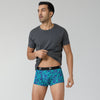 Shuffle Modal Trunks For Men Aqua Strokes -  XYXX Crew