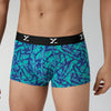 Shuffle Modal Trunks For Men Aqua Strokes -  XYXX Crew