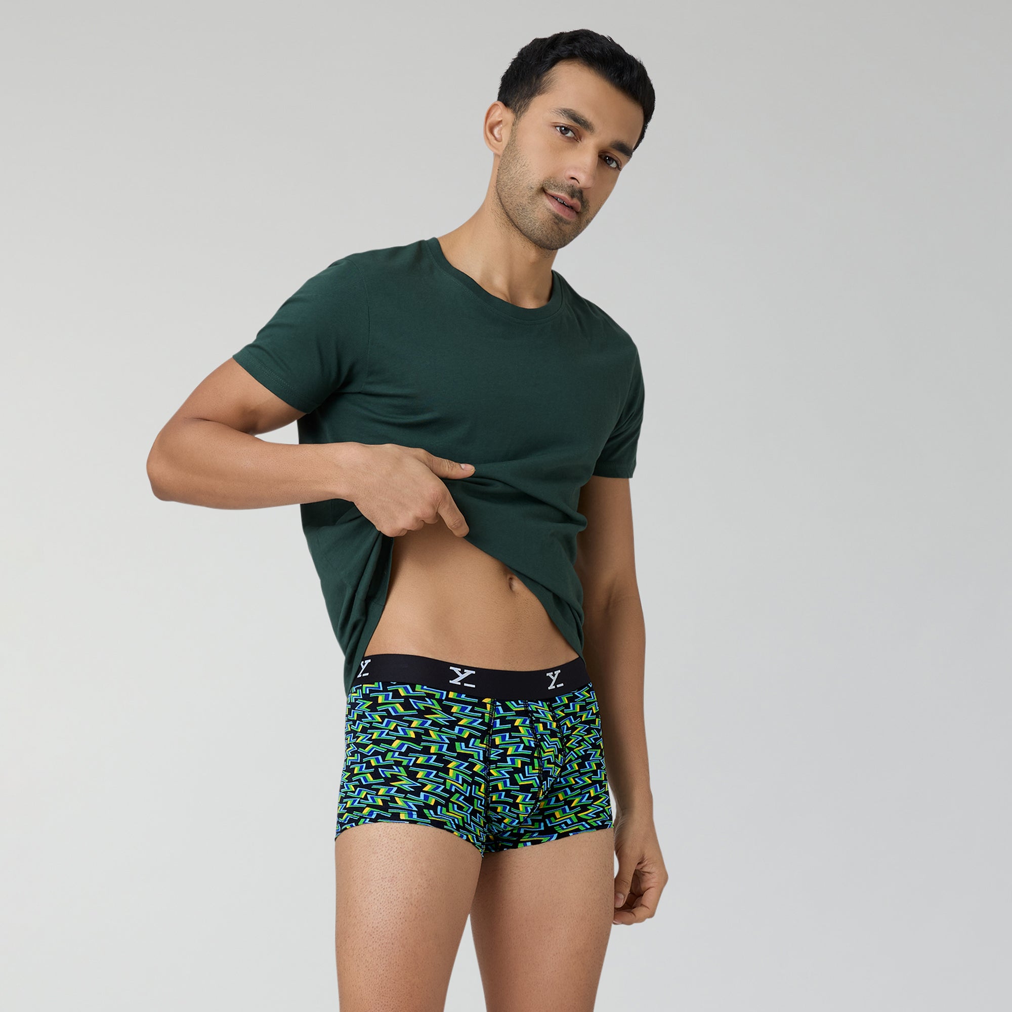 Shuffle Modal Trunks Bolt Green