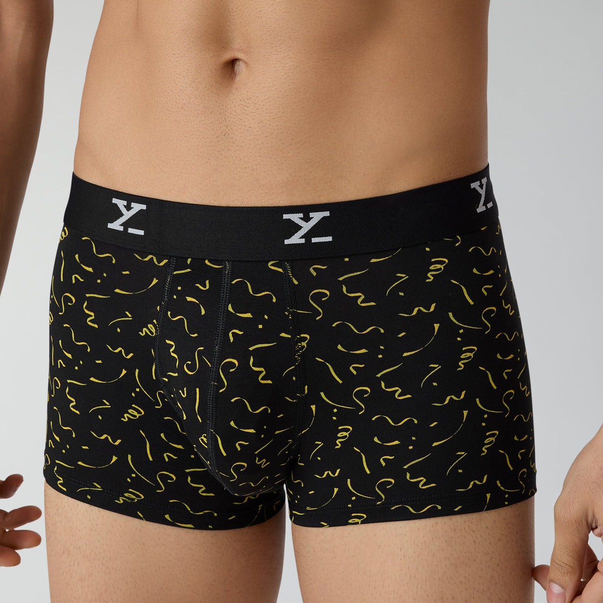 Prints For You Trunks Confetti Black - XYXX Crew