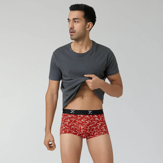 Prints For You Trunks Lovestruck Red - XYXX Crew