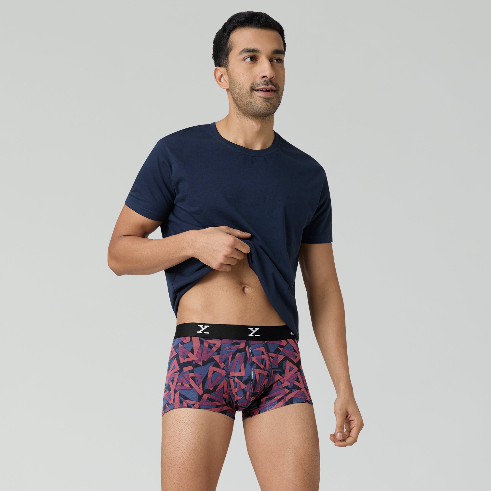 Shuffle Modal Trunks Triad Red