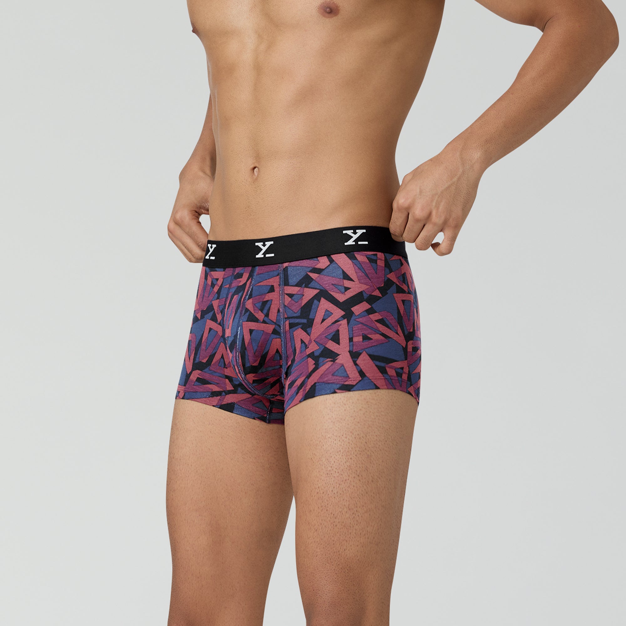 Shuffle Modal Trunks Triad Red