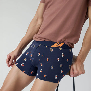 Splash Cotton Stretch Trunks Surfboard Blue - XYXX Crew
