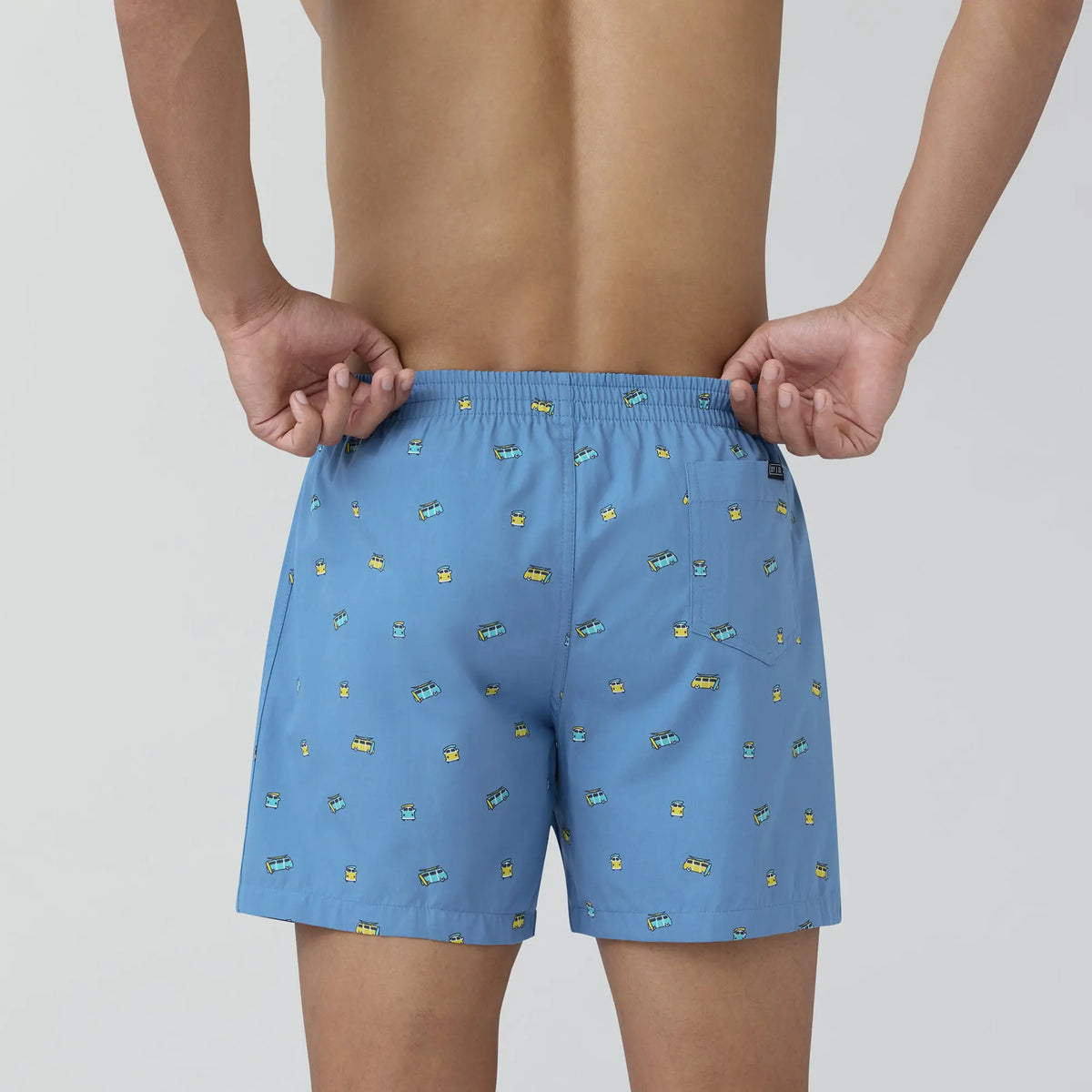 Splash Cotton Boxers - Bus Blue - XYXX Crew