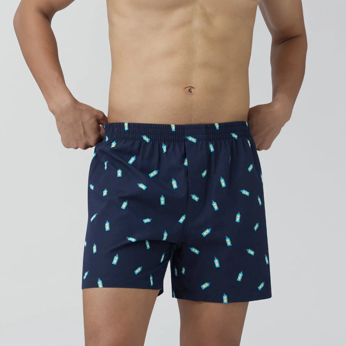 Splash Cotton Boxers - Avocado Green - XYXX Crew