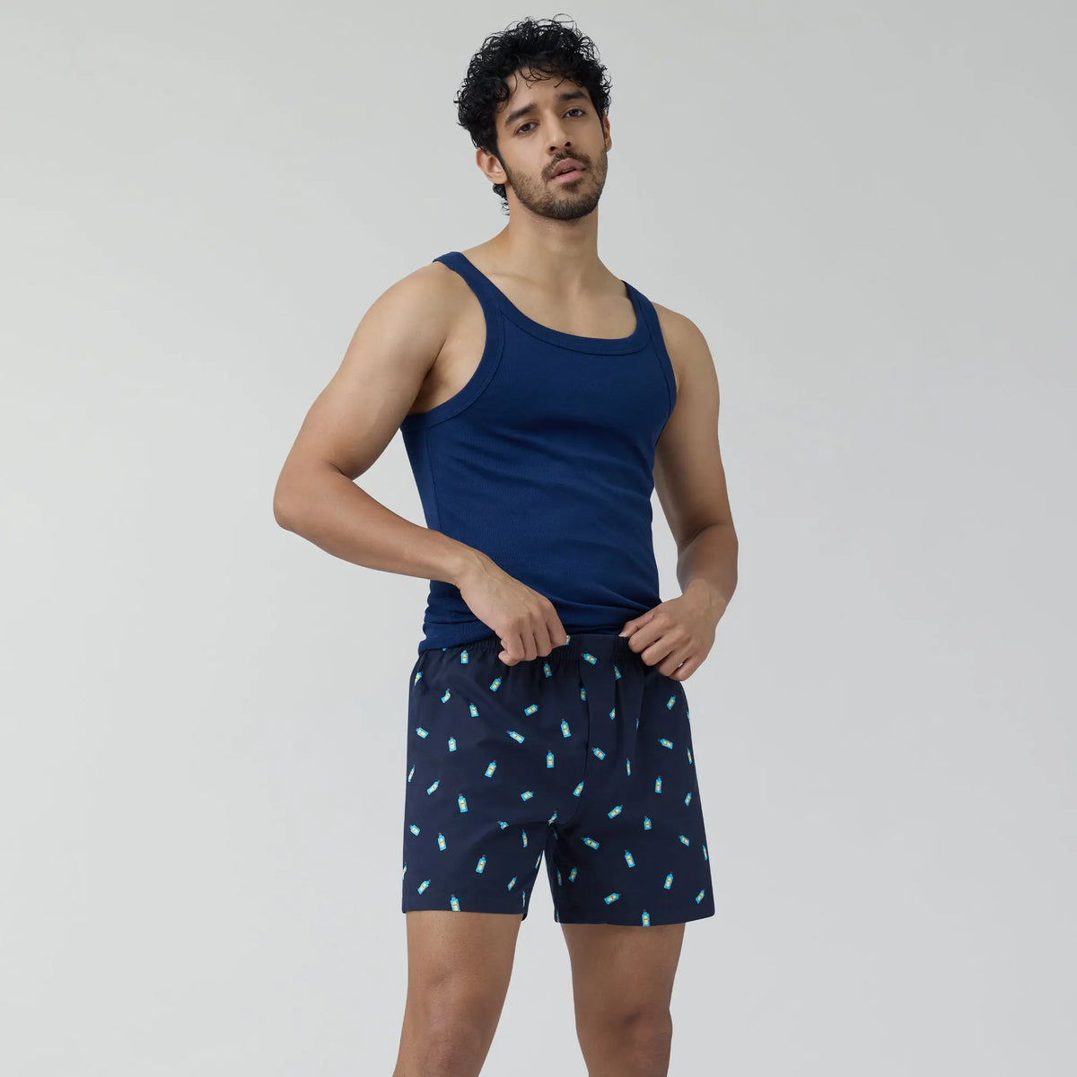 Splash Cotton Boxers - Avocado Green - XYXX Crew