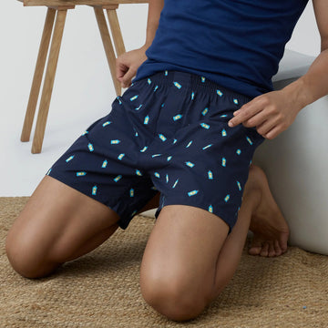 Splash Cotton Boxers - Avocado Green - XYXX Crew