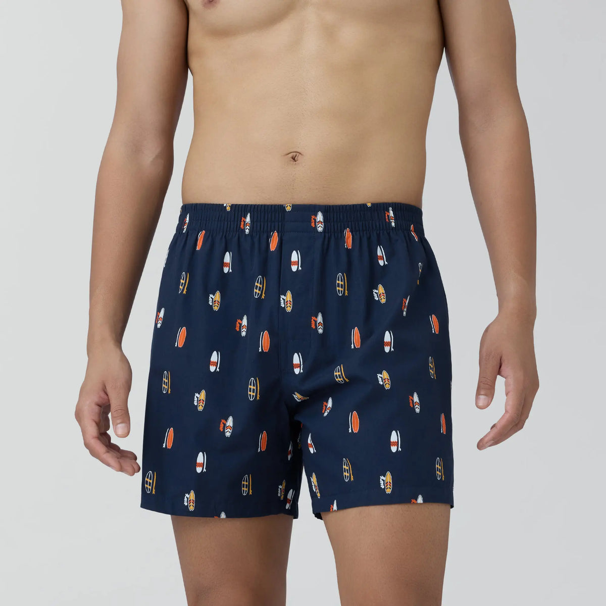 Splash Cotton Boxers - Surfboard Blue - XYXX Crew