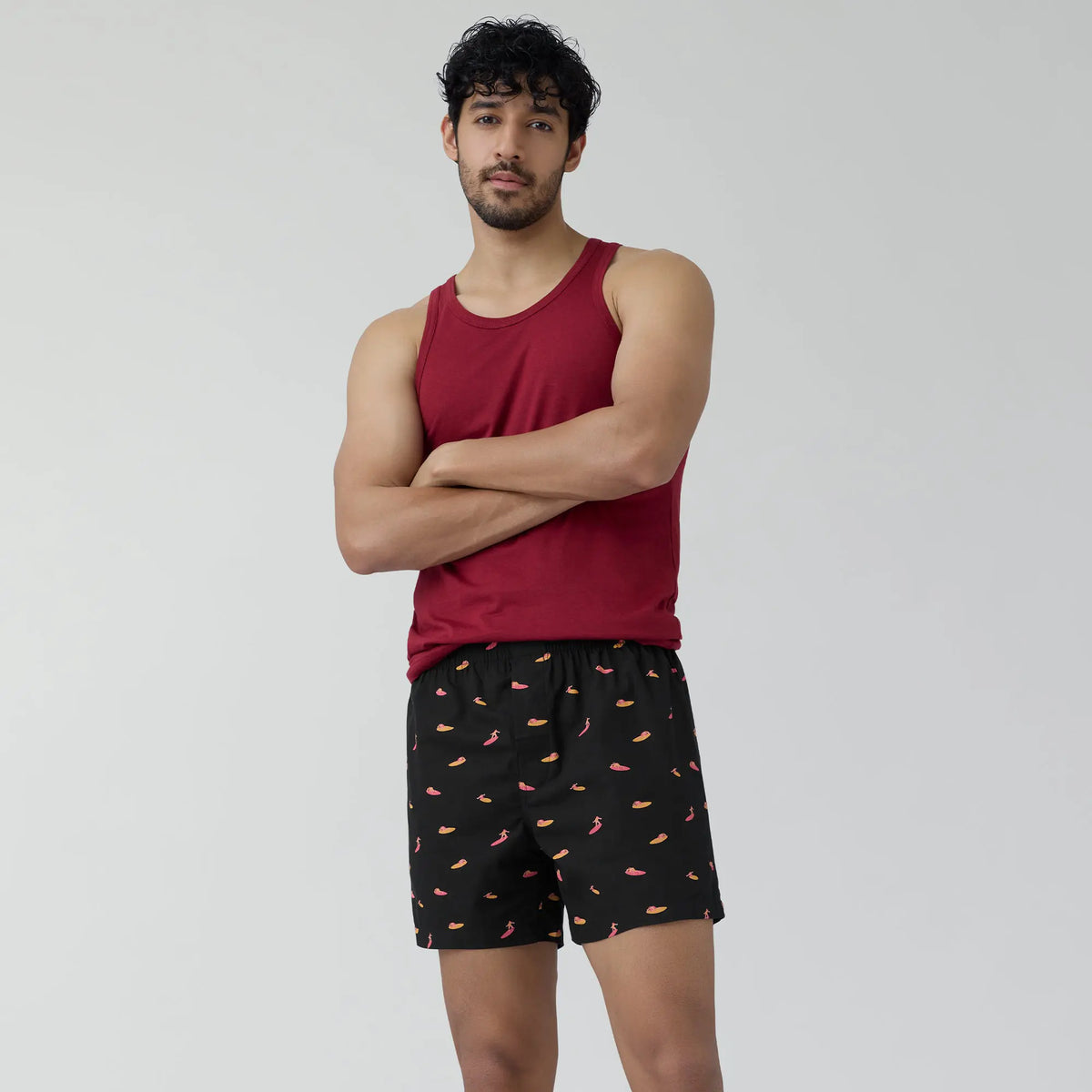 Splash Cotton Boxers - Surfer Black - XYXX Crew