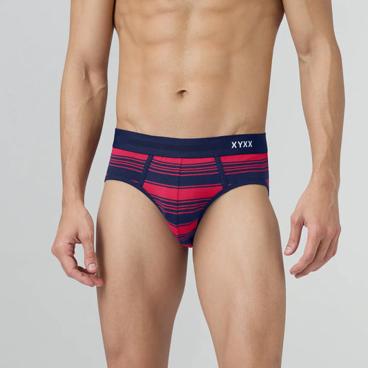 Streax Cotton Stretch Briefs Cardinal Red - XYXX Crew