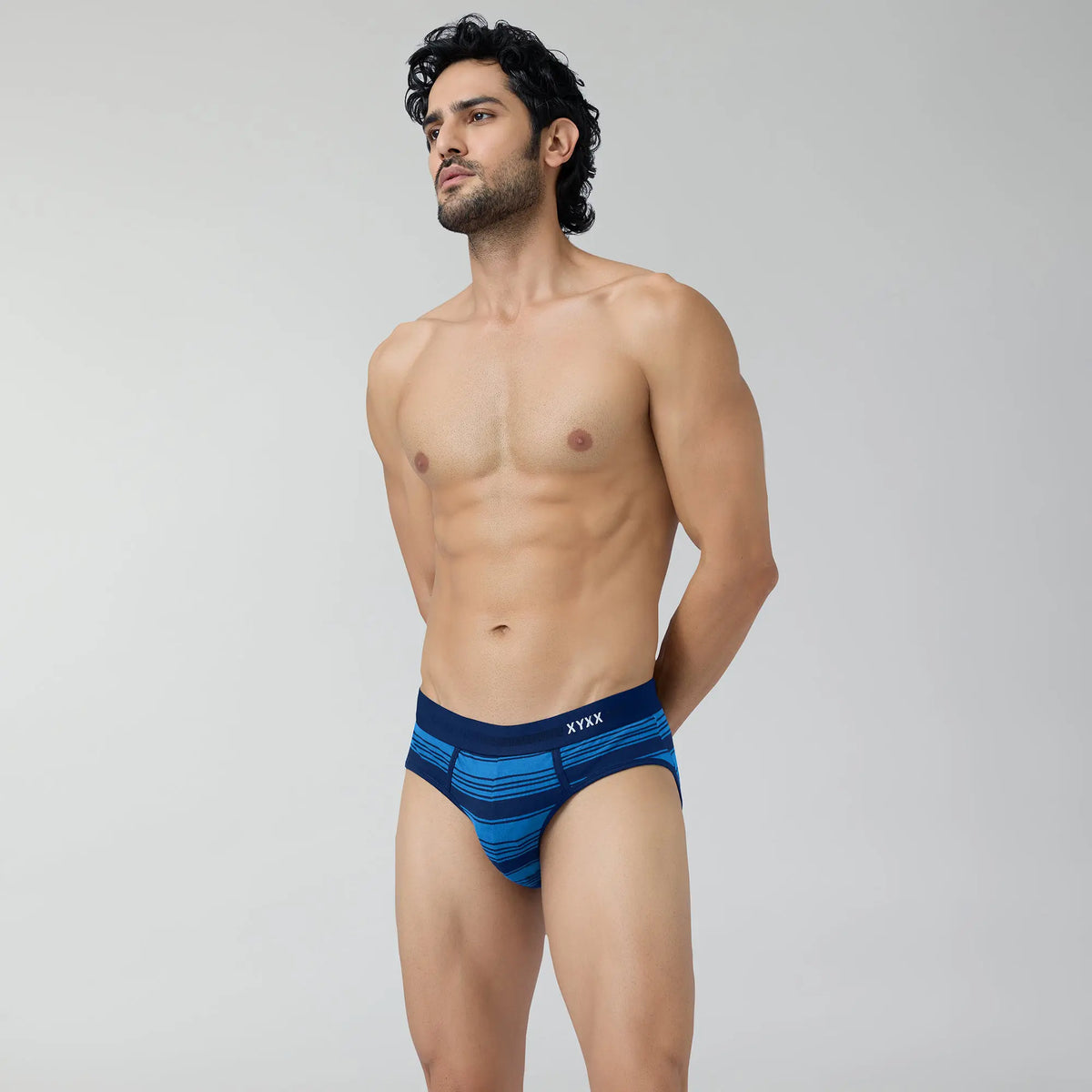 Streax Cotton Stretch Briefs Pacific Blue - XYXX Crew