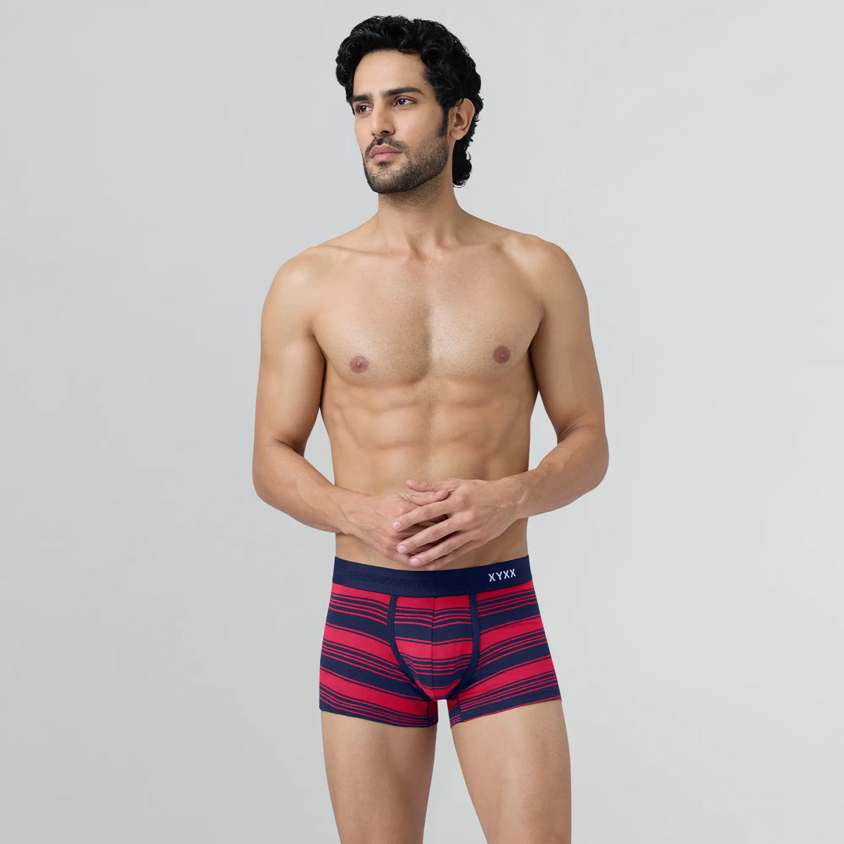 Streax Cotton Stretch Trunks Cardinal Red - XYXX Crew