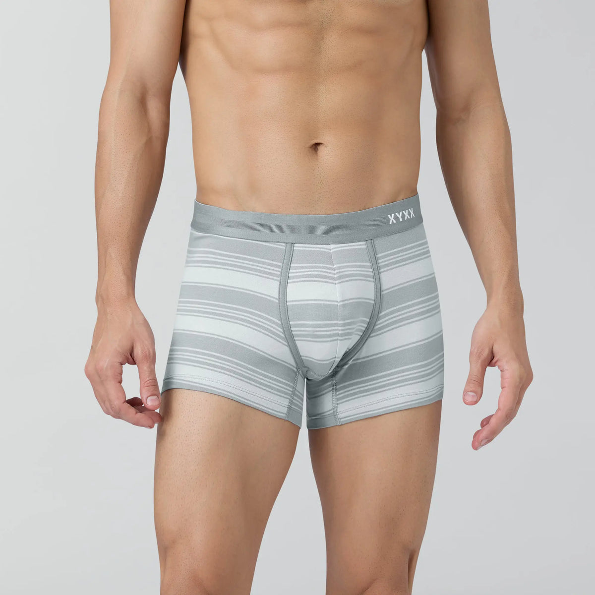 Streax Cotton Stretch Trunks Cloud Grey - XYXX Crew