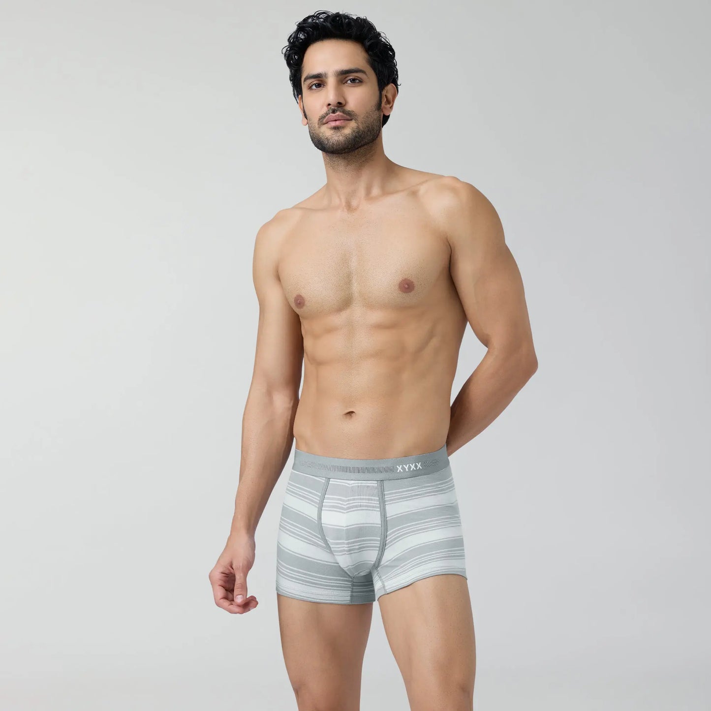 Streax Cotton Stretch Trunks Cloud Grey - XYXX Crew