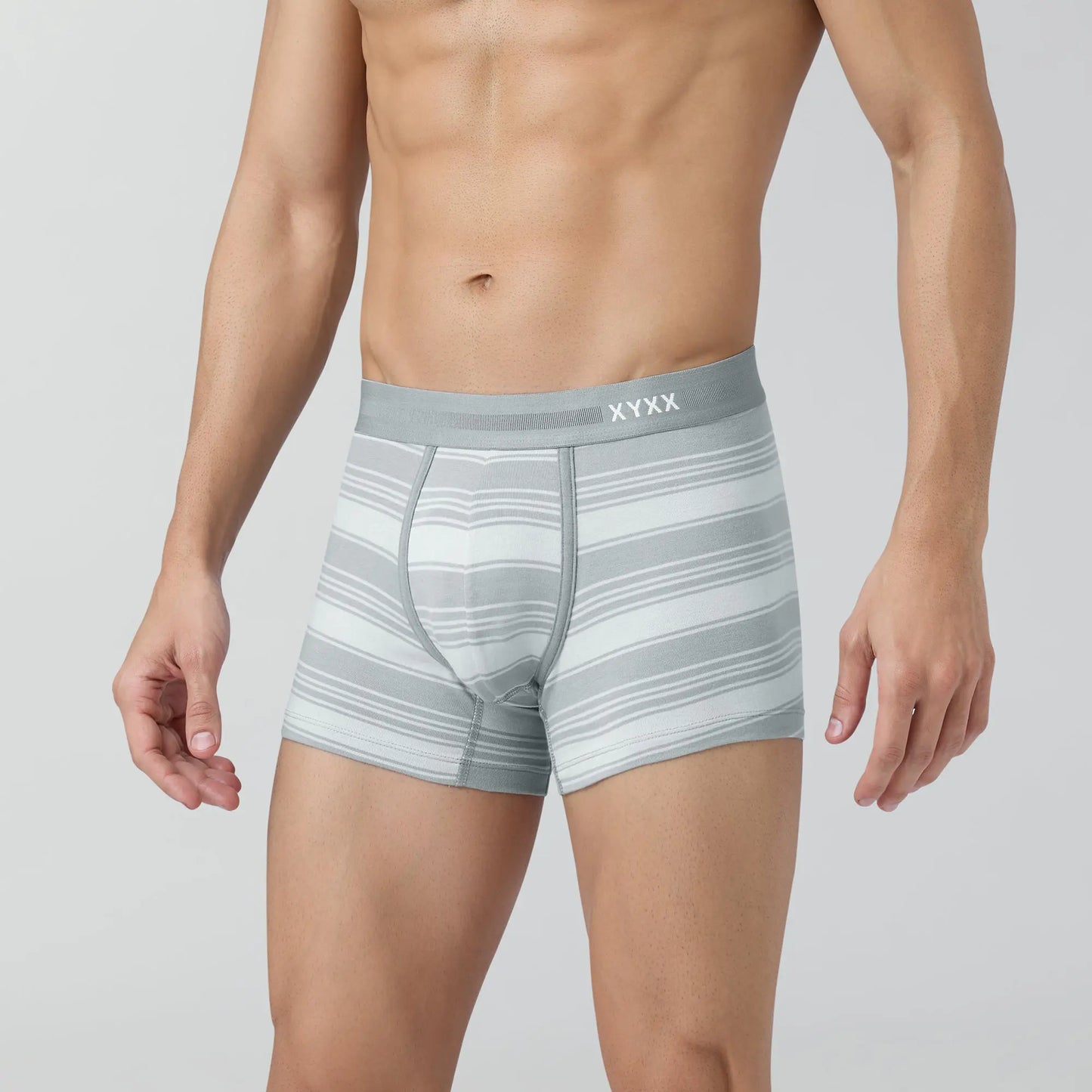 Streax Cotton Stretch Trunks Cloud Grey - XYXX Crew