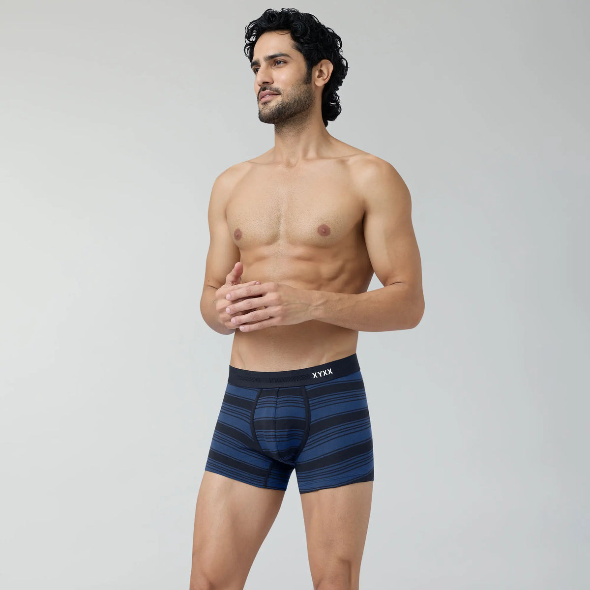 Streax Cotton Stretch Trunks Opal Blue - XYXX Crew