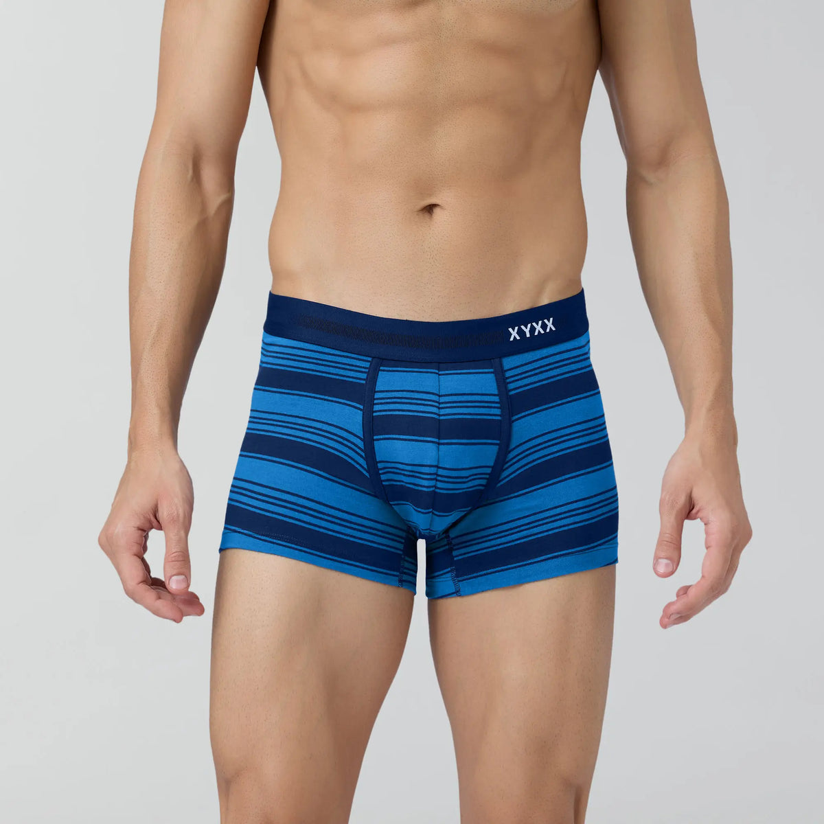 Streax Cotton Stretch Trunks Pacific Blue - XYXX Crew