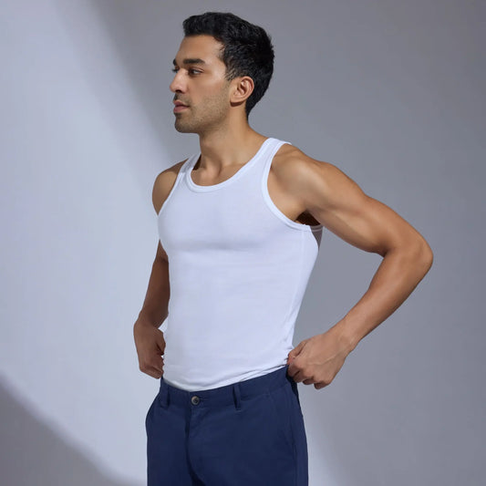 Aero Super-Soft Combed Cotton Vest Pack of 3 - XYXX Crew