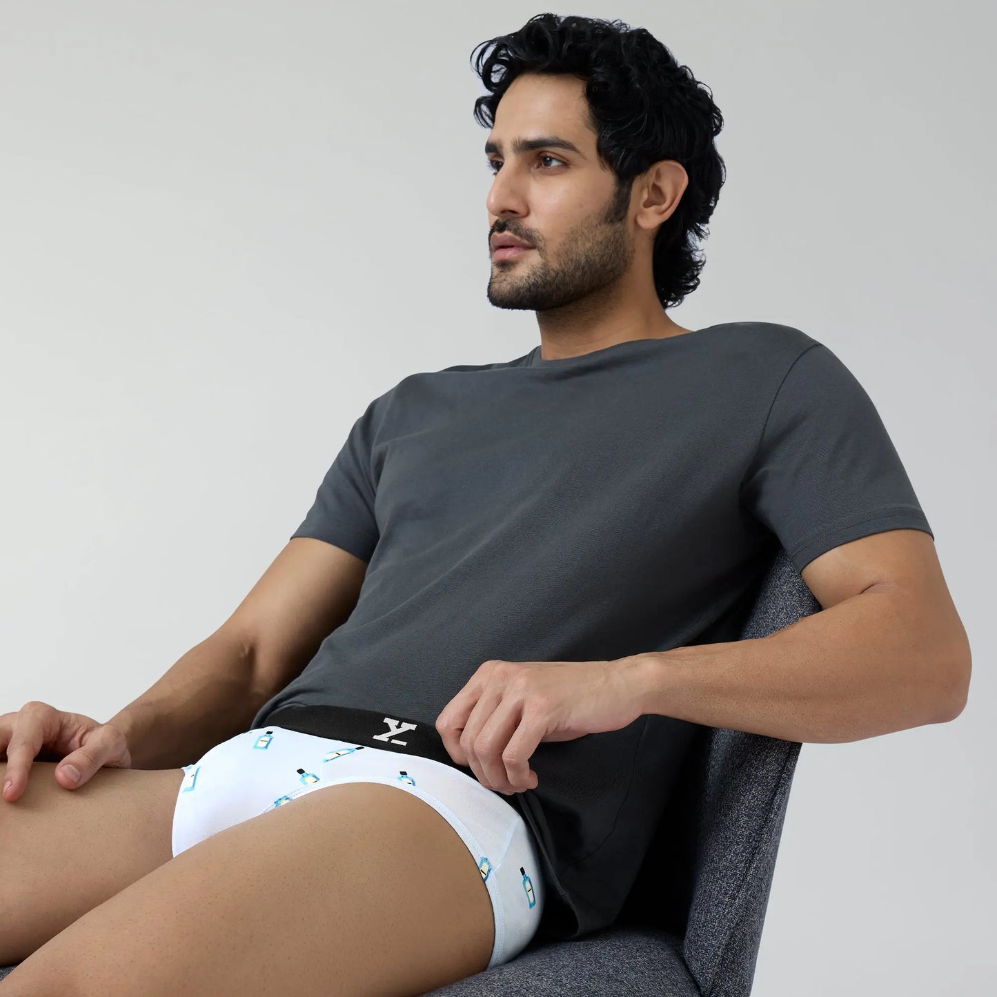 Surf Cotton Stretch Briefs Gin Blue - XYXX Crew