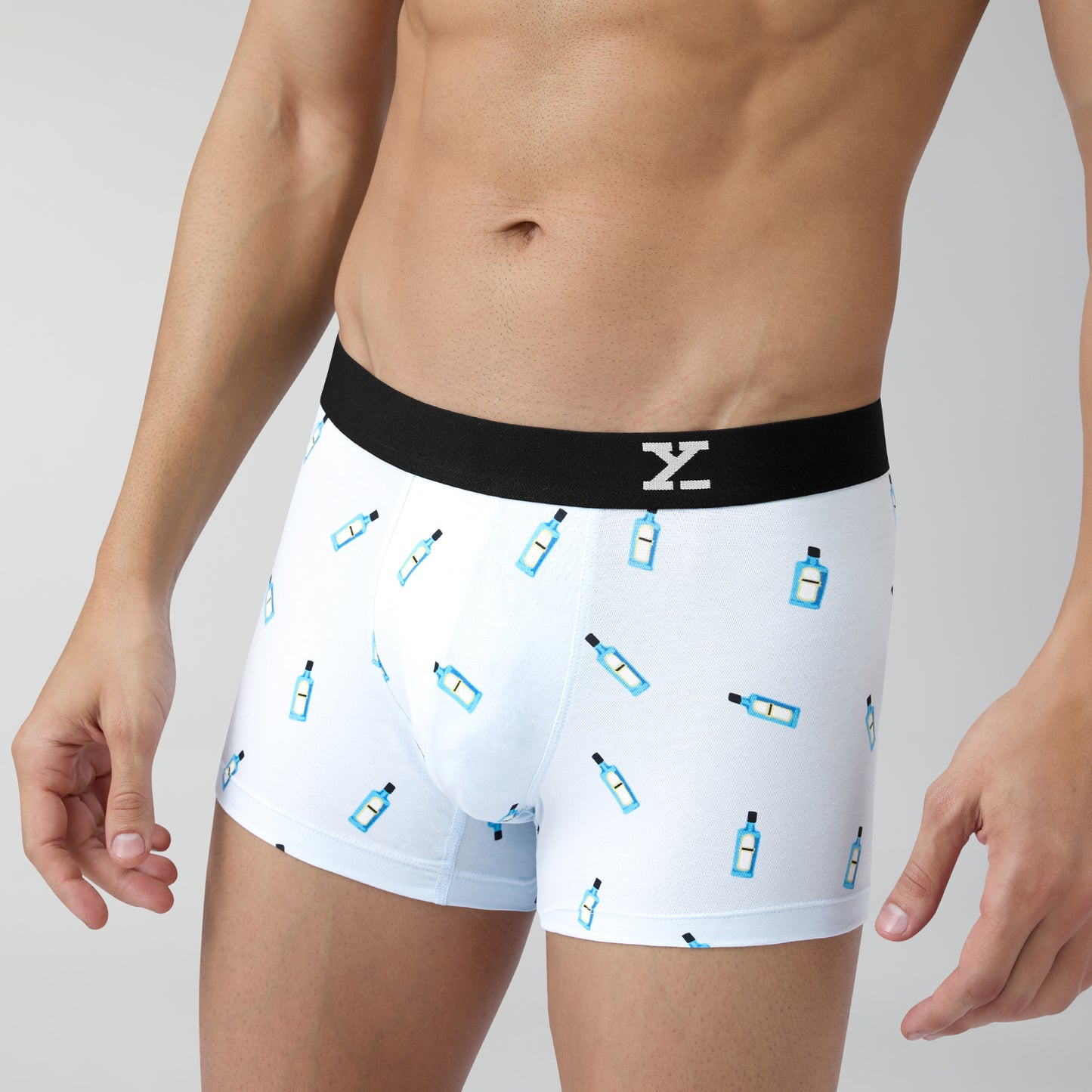 Prints For You Trunks Gin Blue - XYXX Crew