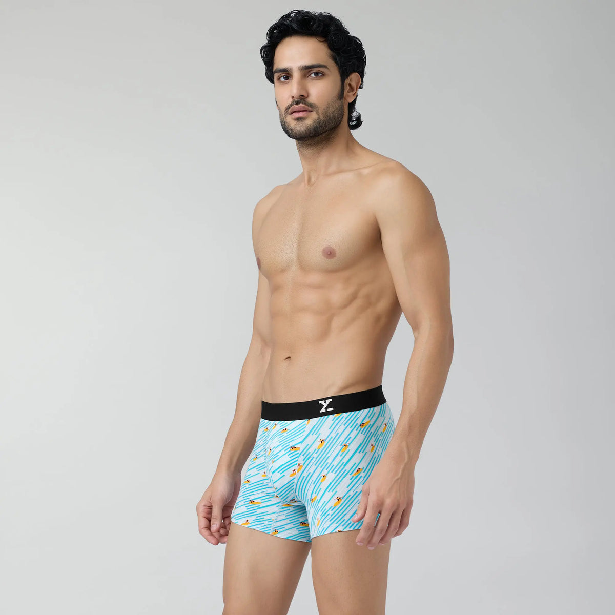 Prints For You Trunks Blue - XYXX Crew