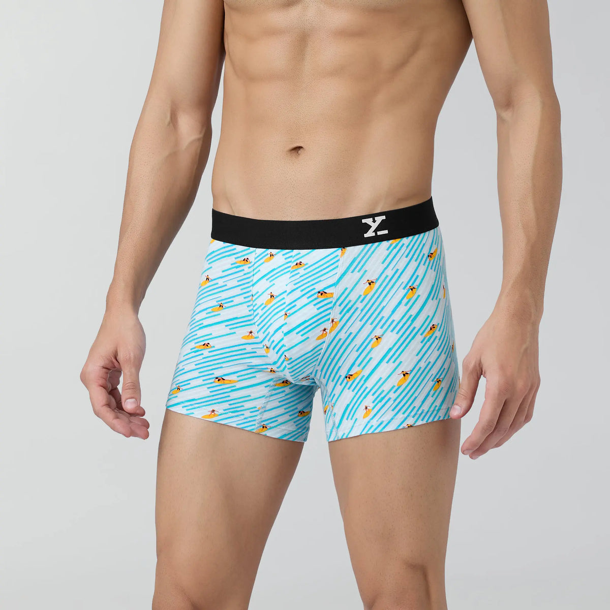 Prints For You Trunks Blue - XYXX Crew