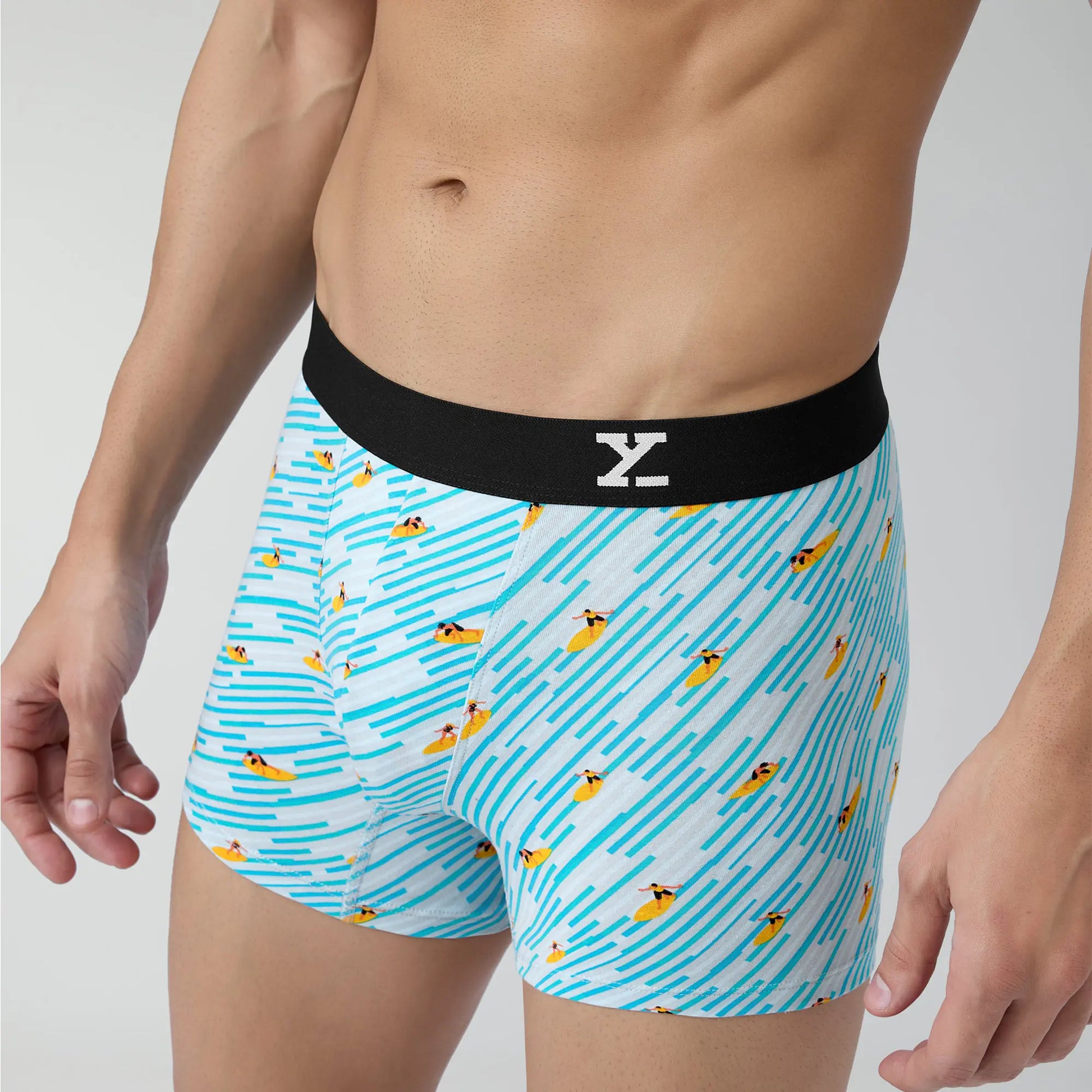Prints For You Trunks Blue - XYXX Crew