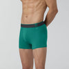 Traq Silver Cotton Trunks Aqua Green - XYXX Crew