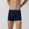 Traq Silver Cotton Trunks Midnight Blue - XYXX Crew