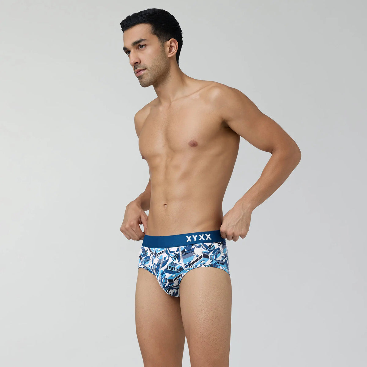 Urbane Modal Briefs Street Blue - XYXX Crew