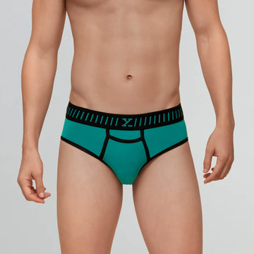 Vibe Briefs Aqua Green