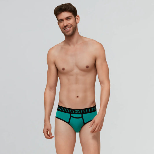 Vibe Briefs Aqua Green