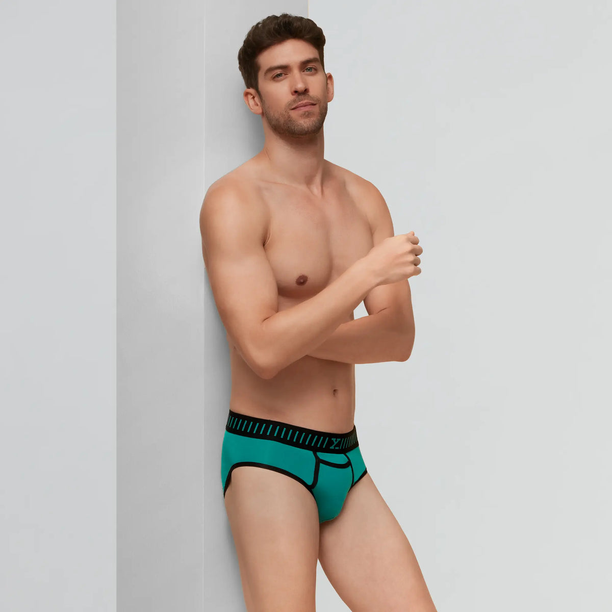 Vibe Briefs Aqua Green