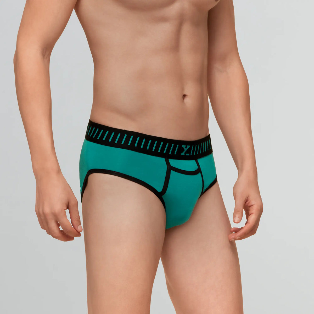 Vibe Briefs Aqua Green