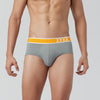 Volt Modal Pop Briefs For Men Ash Grey -  XYXX Crew