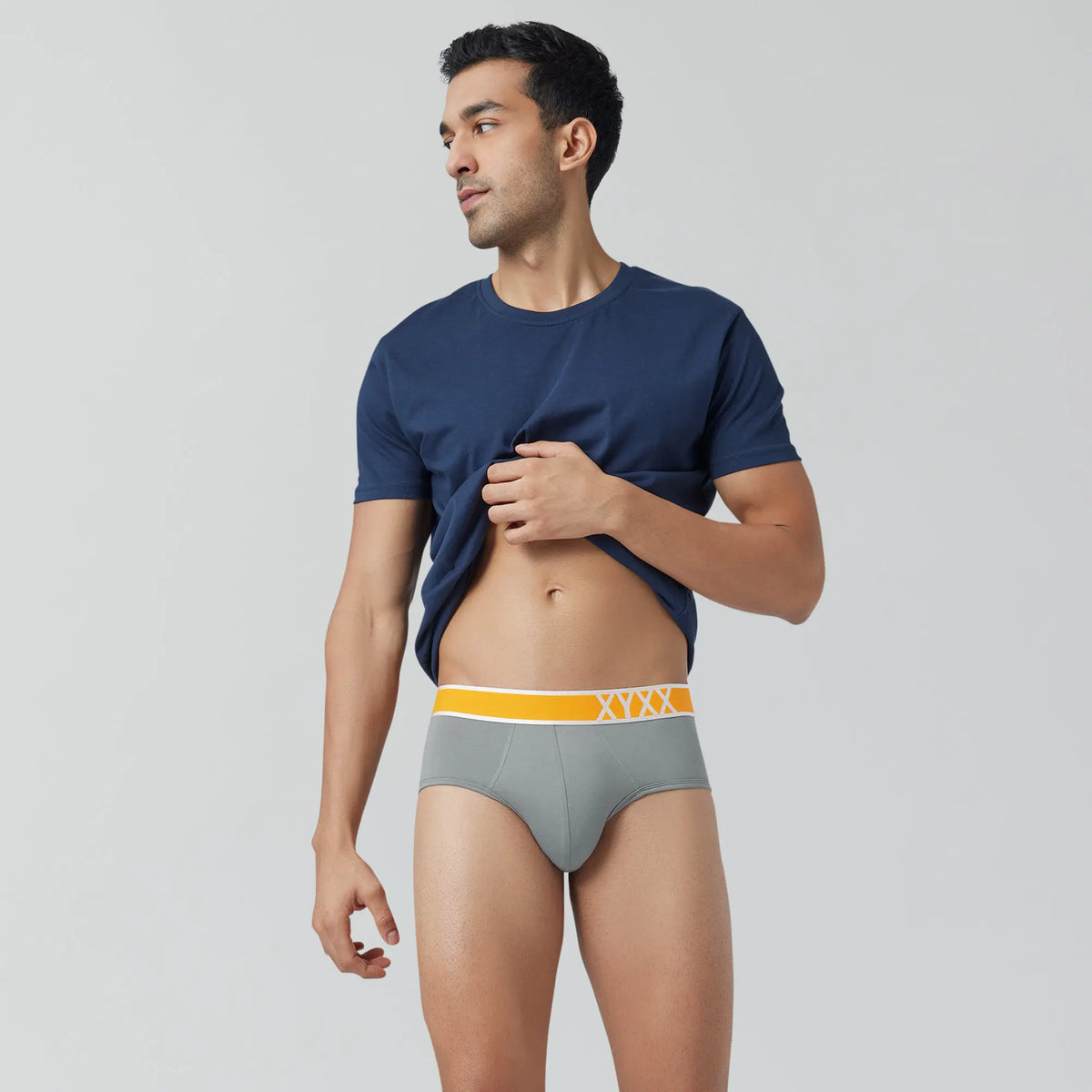 Volt Modal Pop Briefs Ash Grey - XYXX Crew