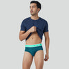 Volt Modal Pop Briefs For Men Emerald Green -  XYXX Crew