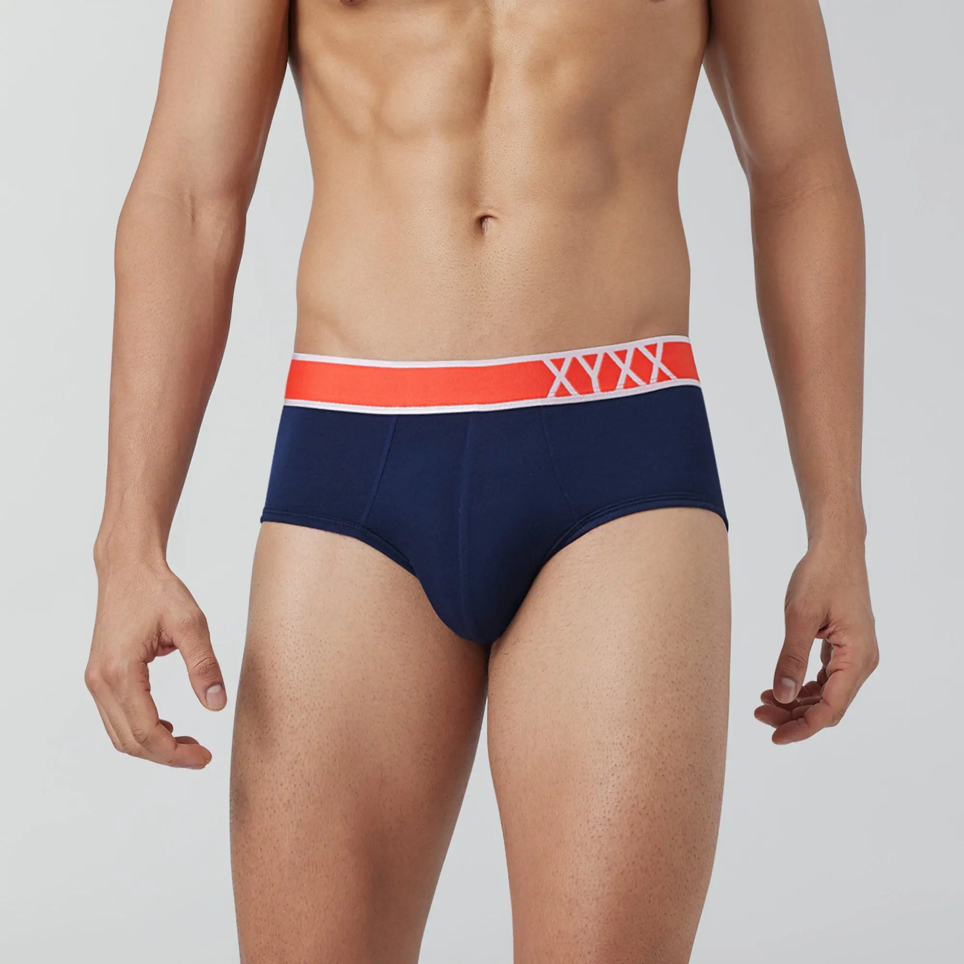 Volt Modal Pop Briefs Navy Blue - XYXX Crew