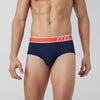 Volt Modal Pop Briefs For Men Navy Blue -  XYXX Crew