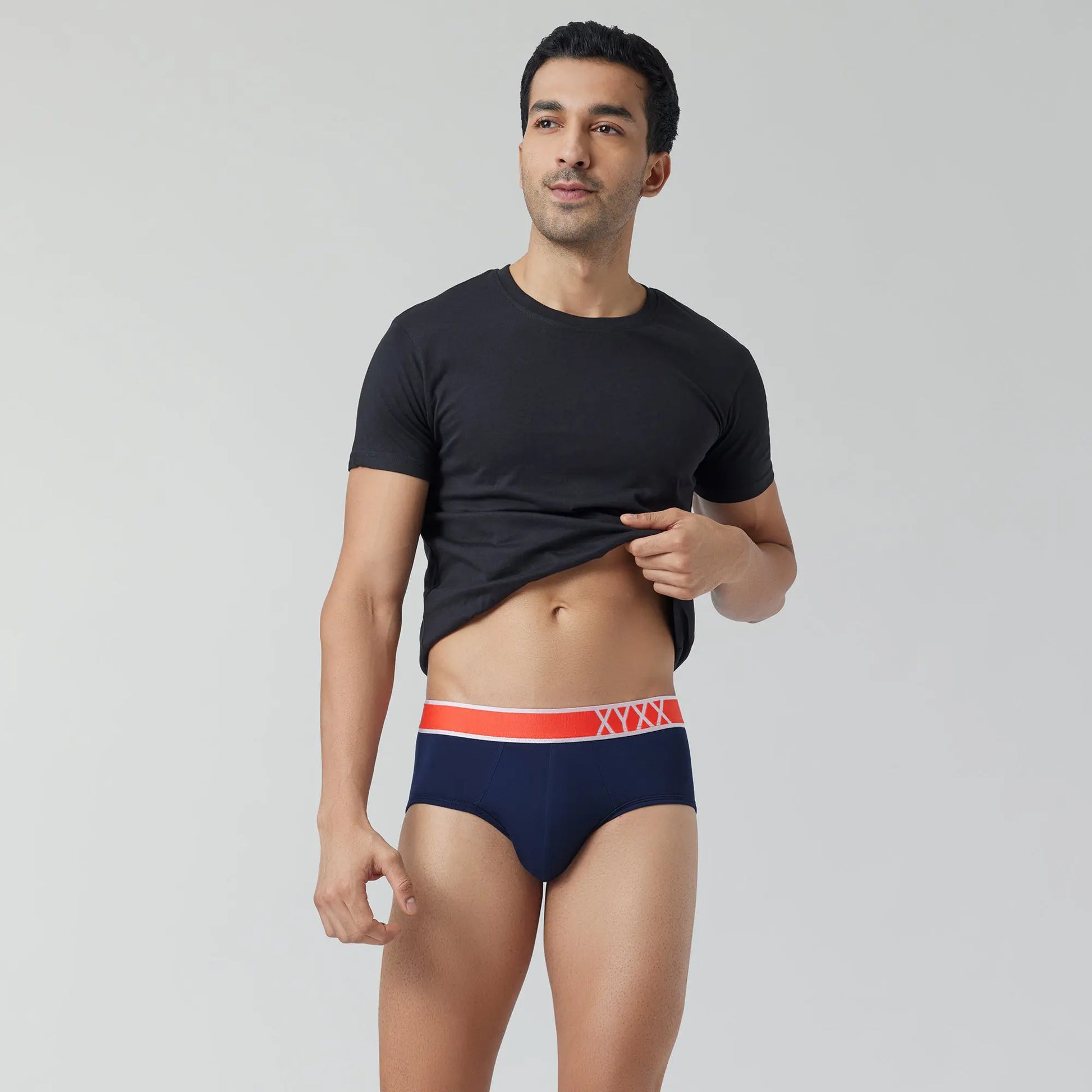 Volt Modal Pop Briefs Navy Blue - XYXX Crew