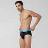 Volt Modal Pop Briefs For Men Pitch Black -  XYXX Crew