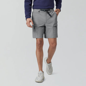 Moveo Cargo Shorts Ash Grey - XYXX Crew