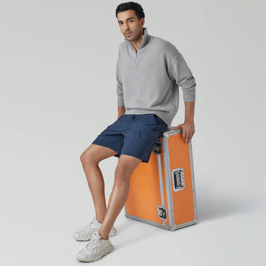 Moveo Cargo Shorts Midnight Blue - XYXX Crew