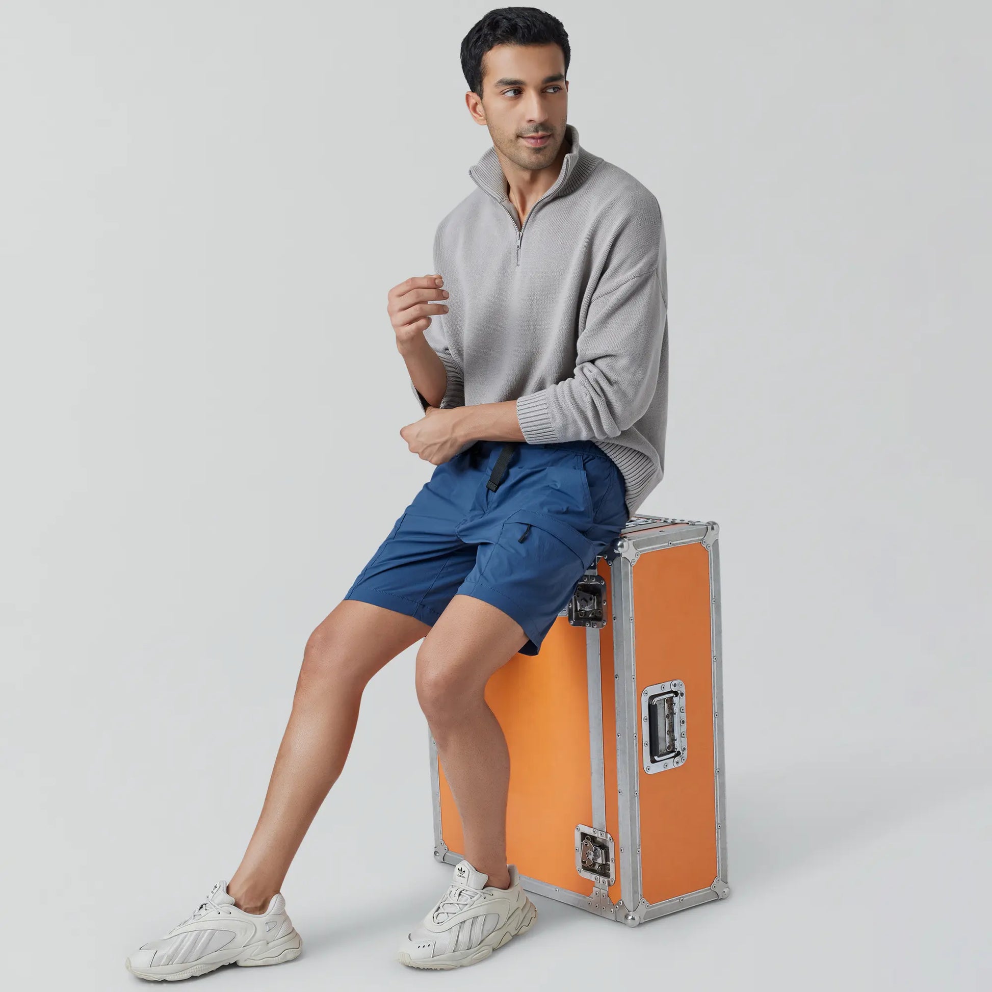 Moveo Cargo Shorts Yale Blue - XYXX Crew