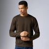 Neo French Terry Cotton-Blend Sweatshirt Malt Brown