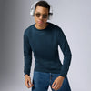 Neo French Terry Cotton-Blend Sweatshirt Opal Blue