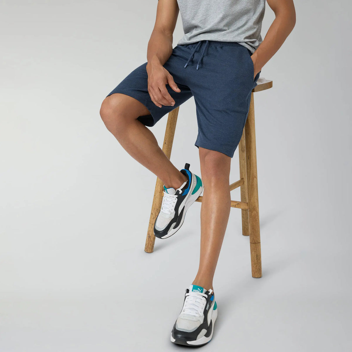 Nova Cotton Rich Shorts Midnight Blue - XYXX Crew